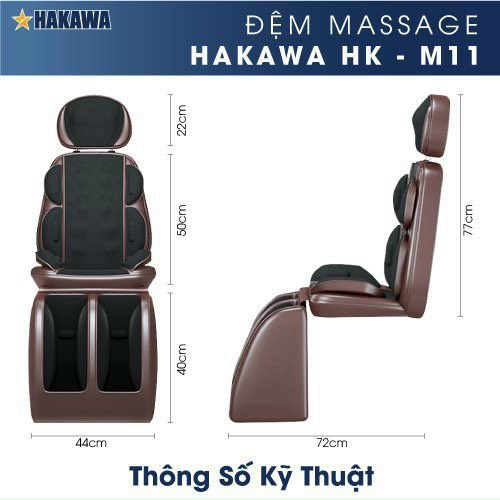 thông số kỹ thuật ghế hakawa hk 11